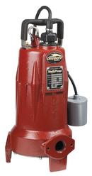 Liberty Pumps 2 hp 208/230V 3-phase Submersible Grinder Pump with 35 ft. Cord 