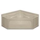 59-5/8 x 59-5/8 in. Soaker Corner Bathtub with Center Drain in White