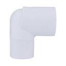 White PVC Schedule 40 90&deg; Street Elbow 