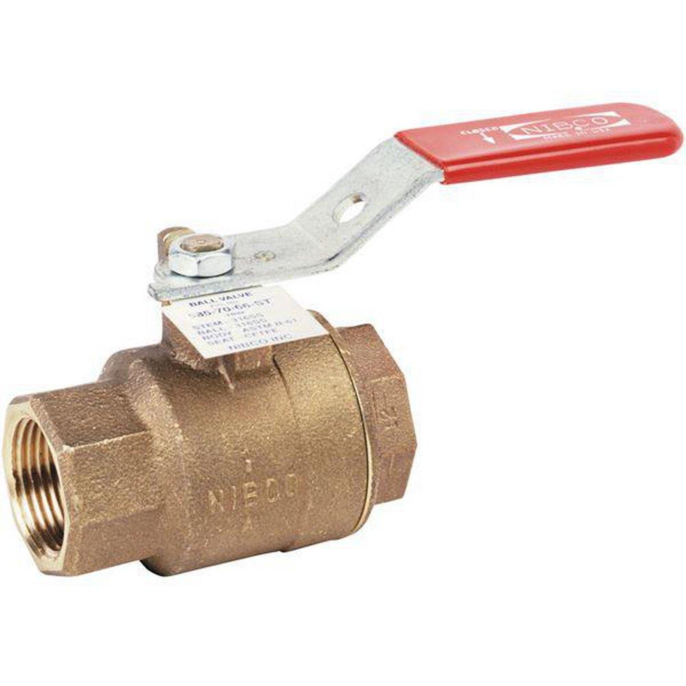NIBCO Bronze Full Port FIPT 600# Ball Valve 