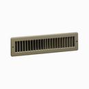 Hart & Cooley White 2 in. 2-way Toe Space Grille in White 