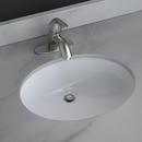 PROFLO&reg; White 15 x 12 in. Undermount Bathroom Sink 