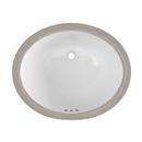 PROFLO&reg; White 15 x 12 in. Undermount Bathroom Sink 