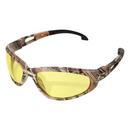 Yellow Lens Camouflage Frame Safety Glasses