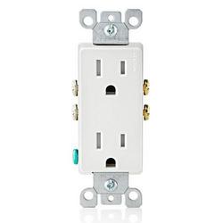 15A 125V Duplex Tamper-Resistant Receptacle in White
