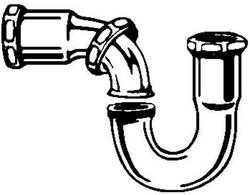 1-1/4 in. Plastic P-Trap