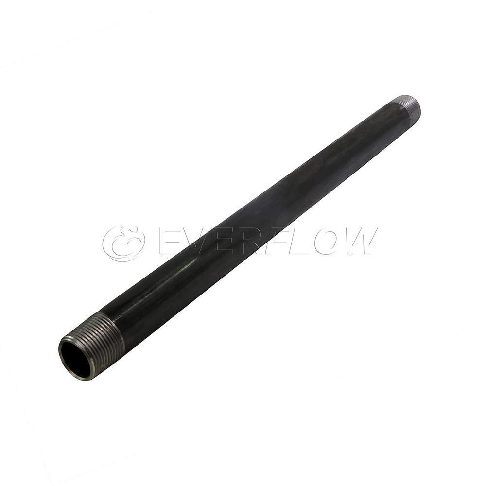 10 ft. Threaded Schedule 40 Black Carbon Steel Pipe 