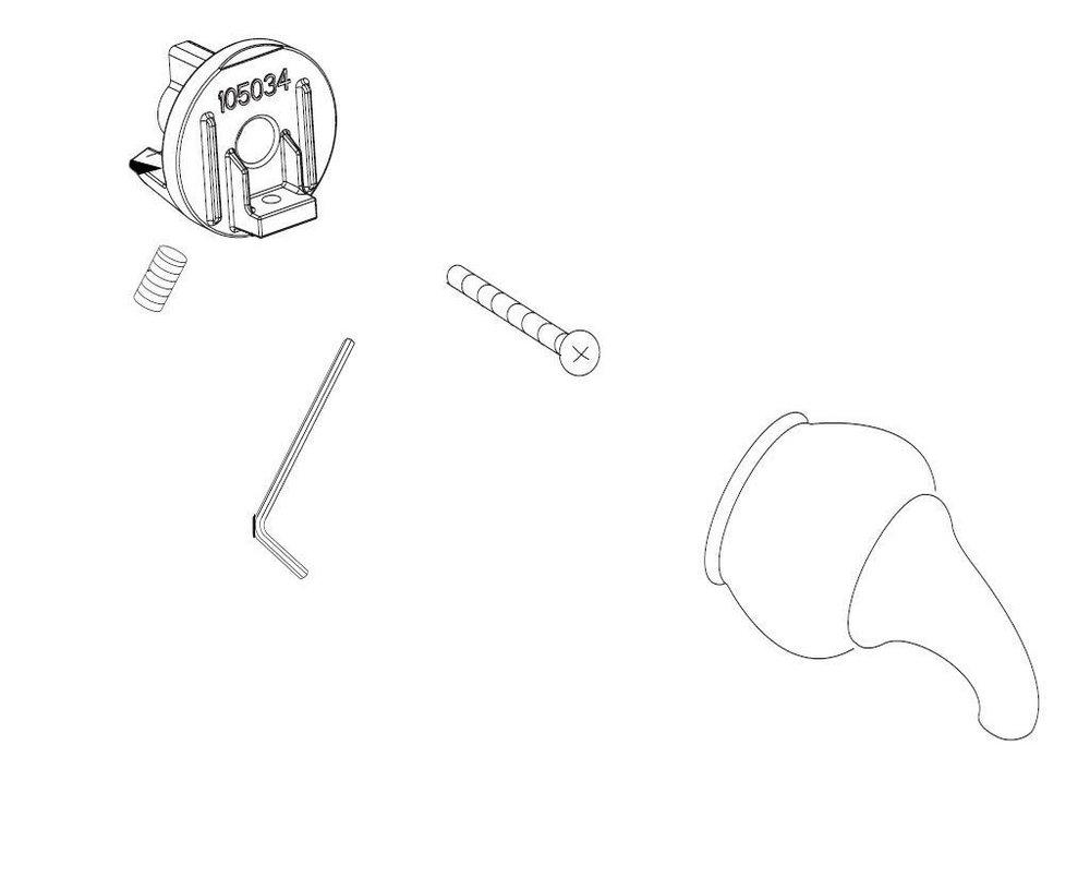 Moen Polished Chrome Hub 