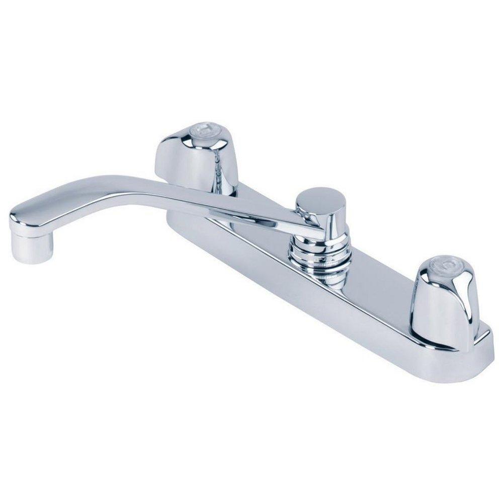 Gerber Plumbing Chrome Two Handle Kitchen Faucet 