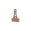 HoldRite&trade; Copper Copper Plate Nail & Closet Bracket 