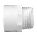 White PVC Schedule 40 Male Adapter 