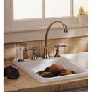 KOHLER Vibrant&reg; Polished Brass Two Handle Kitchen Faucet 