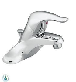 Single Handle Centerset Bathroom Sink Faucet in Polished Chrome