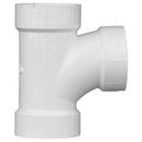 White PVC DWV Sanitary Tee 