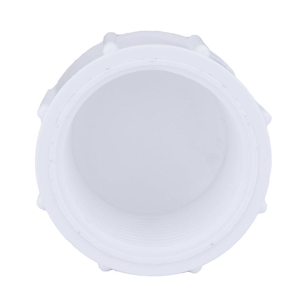 White PVC DWV Sanitary Tee 