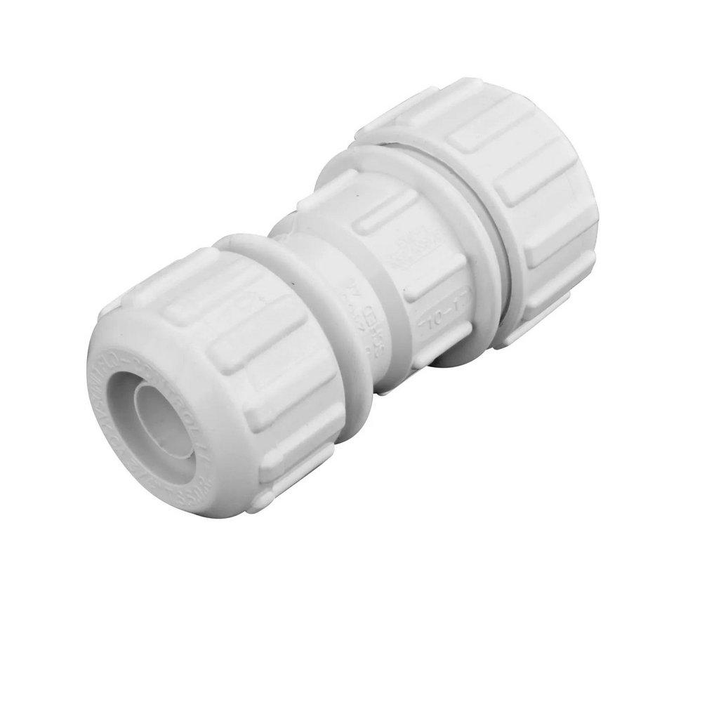 NDS White CTS SDR 9 PVC Coupling 