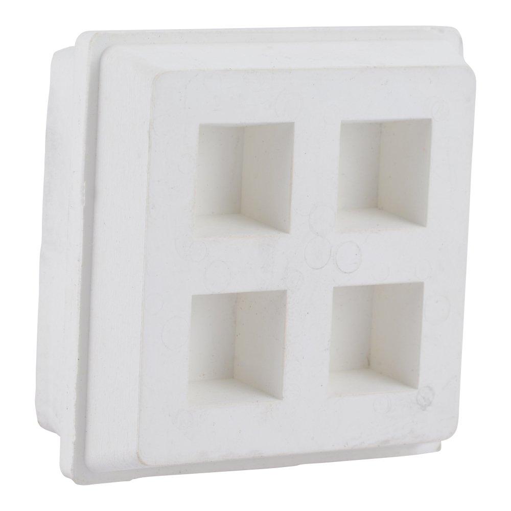 HoldRite&trade; Off White Neoprene Vibration Isolation Pad in White 