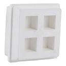 HoldRite&trade; Off White Neoprene Vibration Isolation Pad in White 