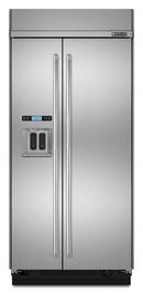 41-5/8 in. 16.41 cu. ft. Side-By-Side Refrigerator in Stainless Steel
