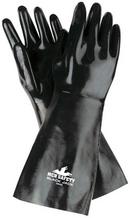 L Size 18 in. Gauntlet Neoprene Gloves in Black