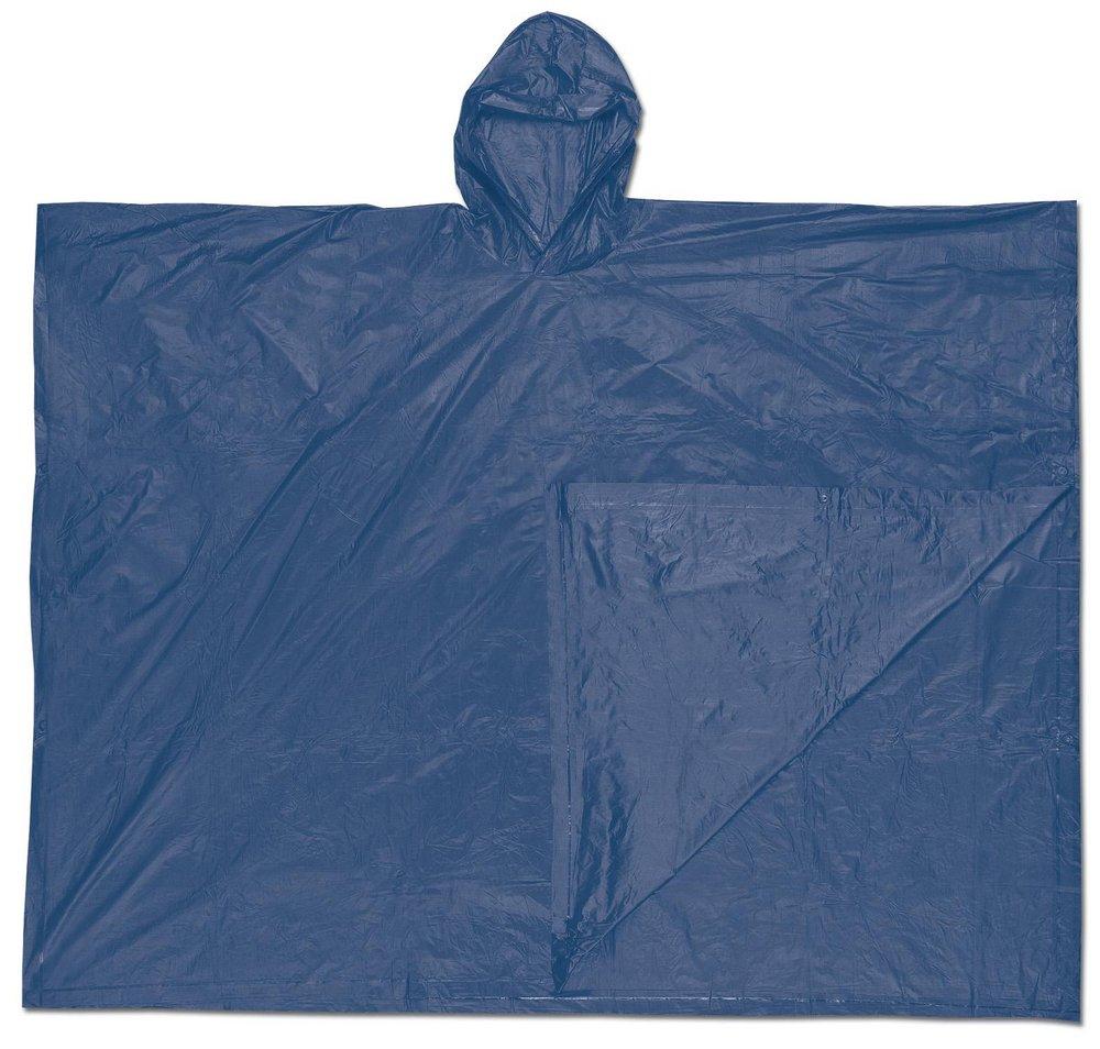 River City Blue One Size Fits All Size Polyethylene Poncho 