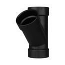 Black ABS DWV Wye 