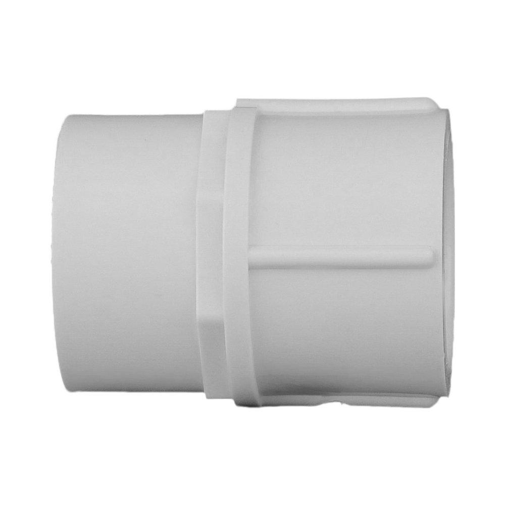 White PVC Schedule 40 Female Adapter 