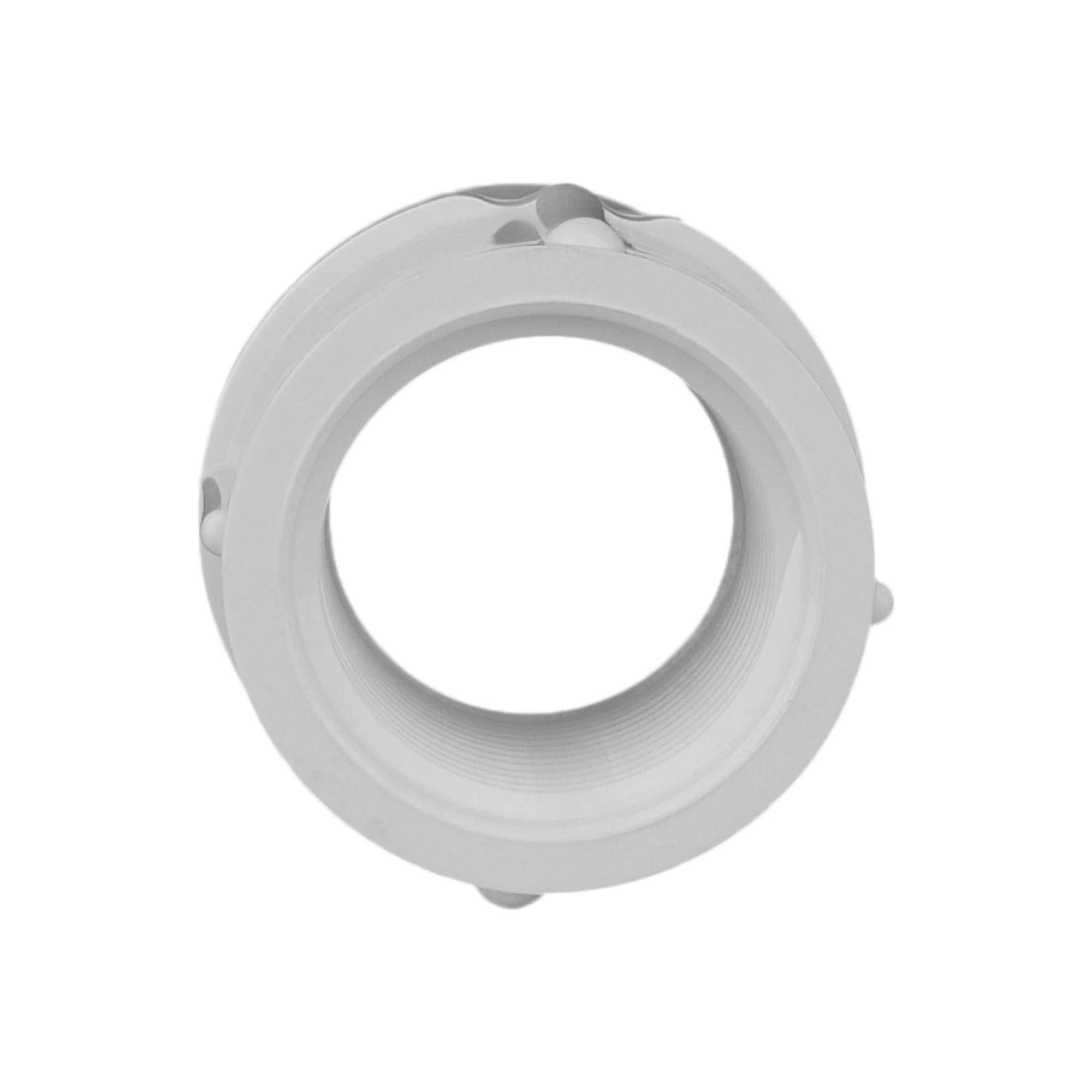 White Slip x Female Plastic Adapter 