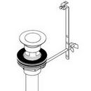 Hansgrohe Polished Chrome Drain with Pop-Up Assembly 