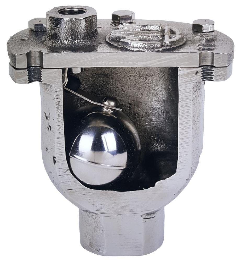 Crispin-Multiplex NPT Cast Iron Pressure Air Release Valve 