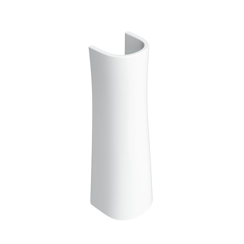 Miseno White 20 in. Vitreous China Pedestal for 4000 & 5000 