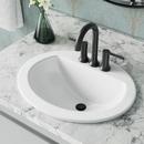PROFLO&reg; White Drop-in Basin 