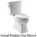 Elongated Toilet Bowl in White