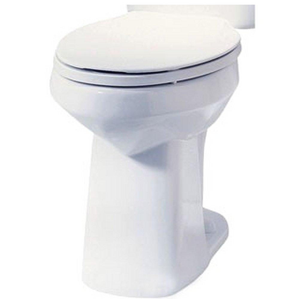 Mansfield Plumbing Products White 1.6 gpf Elongated Floor Mount Toilet Bowl 