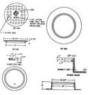 Capitol Foundry of Virginia Standard Sanitary Frame & Cover Prince 