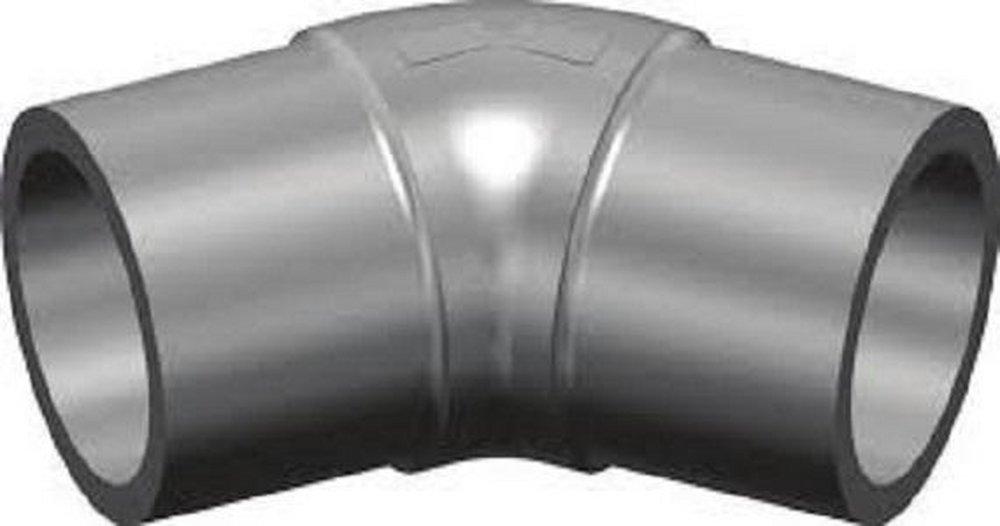 Black IPS x Butt Fusion 200# Straight DR 11 Molded HDPE 45 Degree Elbow for PE3408 Pipe 