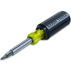 Manual Non Magnetic 8 in. Multi-bit 12 Piece Screwdriver
