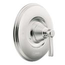 2.5 gpm 1-Hole Tub and Shower Pressure Balancing Head and Flange Trim Kit in Polished Chrome