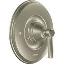 2.5 gpm 1-Hole Tub and Shower Pressure Balancing Head and Flange Trim Kit in Brushed Nickel