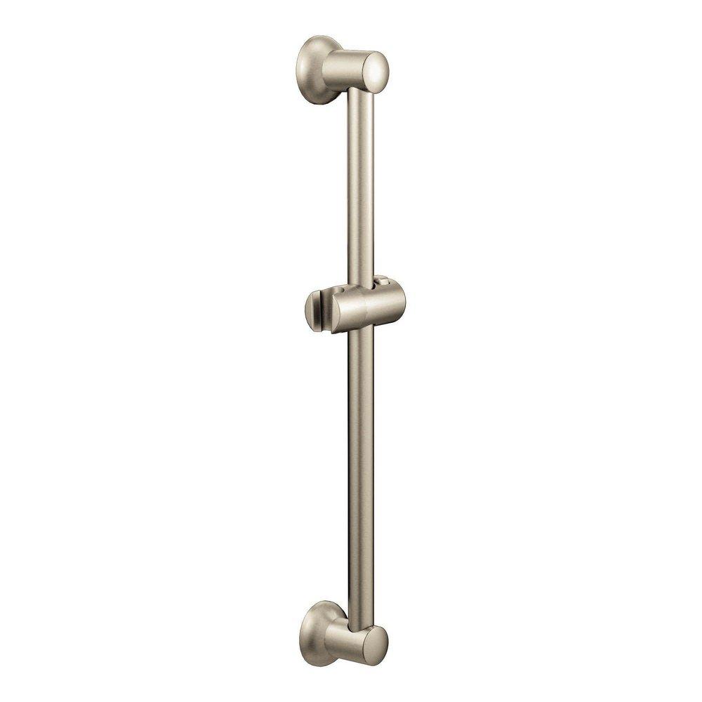 Moen Brushed Nickel Shower Rail 
