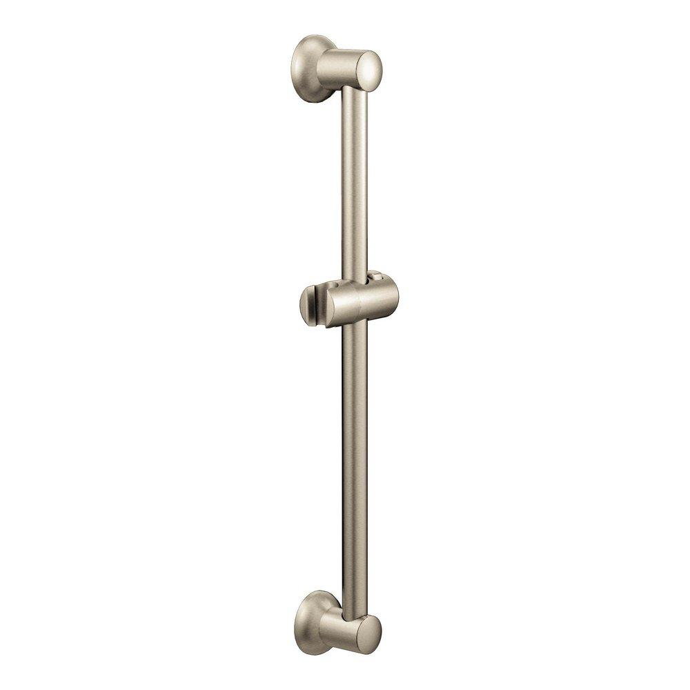 Moen Brushed Nickel Shower Rail 