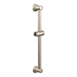 30 in. Shower Rail in Brushed Nickel