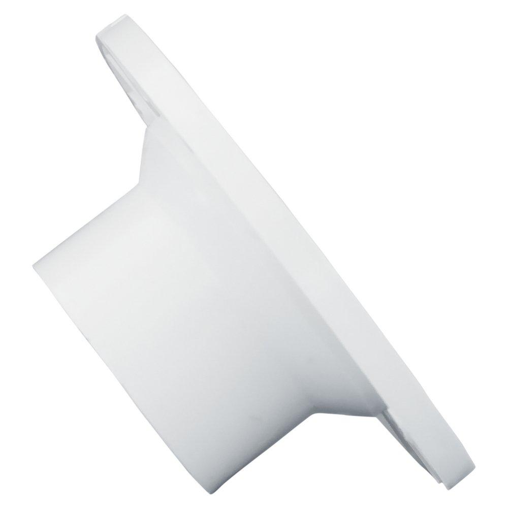 White PVC DWV Street Closet Flange 