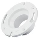 White PVC DWV Street Closet Flange 