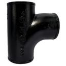 Black No Hub Cast Iron Sanitary Tee 