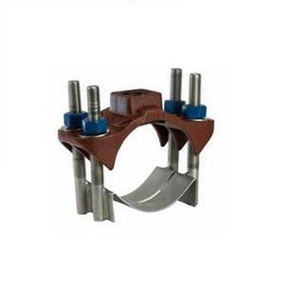 JCM Industries 6 in. Stainless Steel Double Strap Saddle 