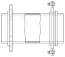 Mechanical Joint x Swivel Nut Ductile Iron Reducing Hydrant Adapter 