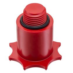 1/2 in. MPT HDPE Test Plug in Grey