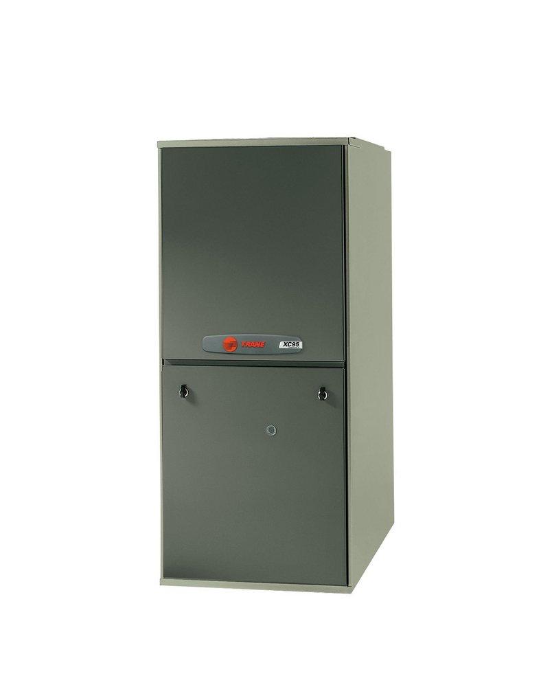 Trane 21 in. 95% AFUE 4 Ton Three-Stage Upflow and Horizontal 1 hp Natural Gas Furnace 