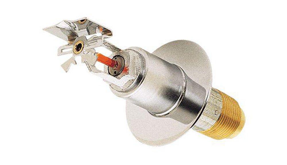 Tyco Chrome 1 in. 155F 5.6K Pendent Sprinkler and Quick Response Sprinkler Head 